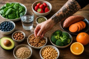 best food for tattoo
