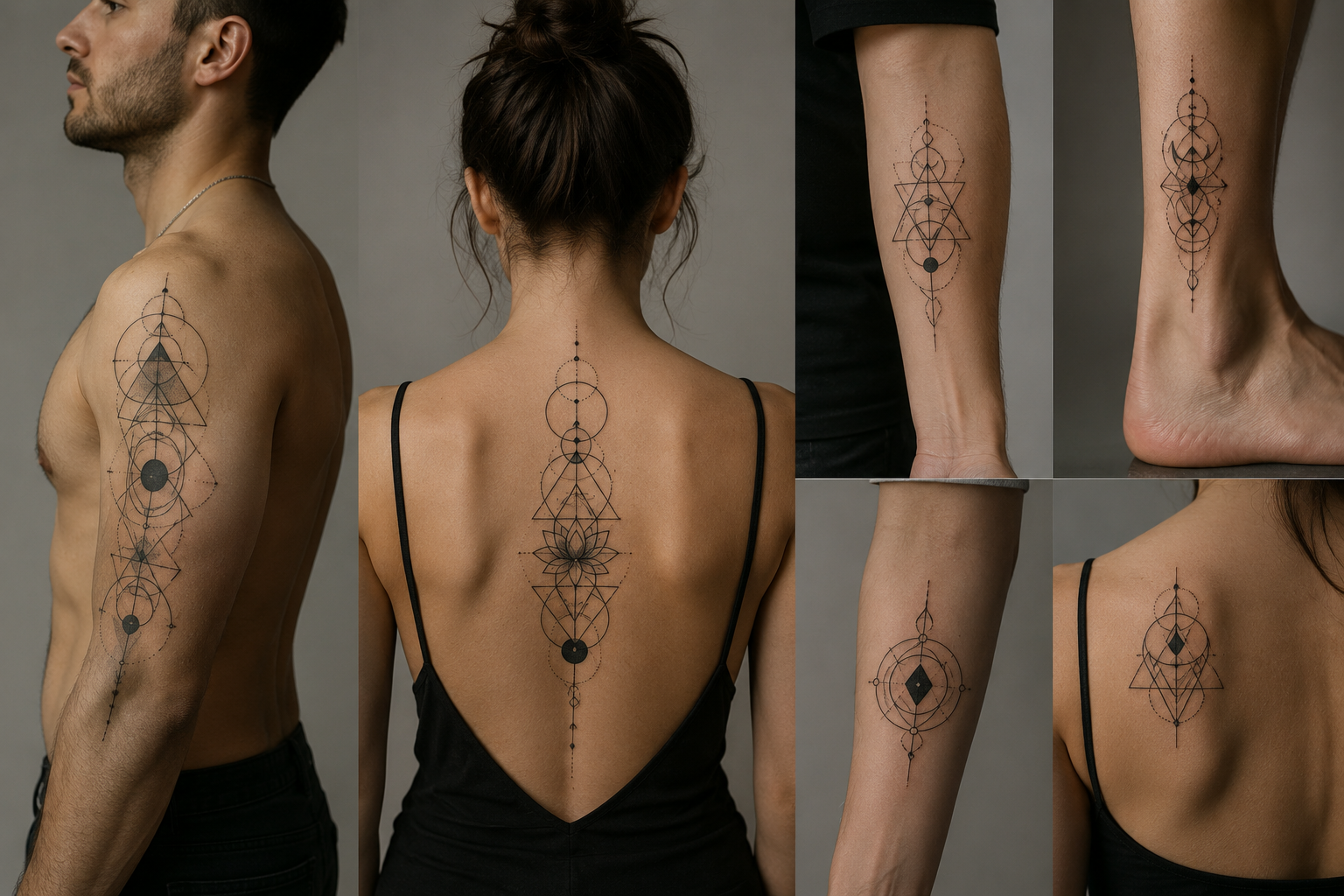 Geometric Tattoos Meaning, Design Principles & Best Placements